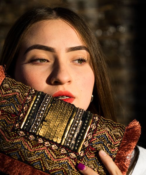 Siyah Saten Zarf Çanta